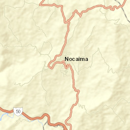 Nocaima Street Map