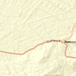 Nemocón Street Map