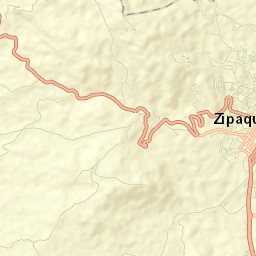 Zipaquirá Street Map