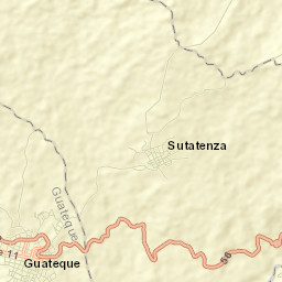 Sutatenza Street Map
