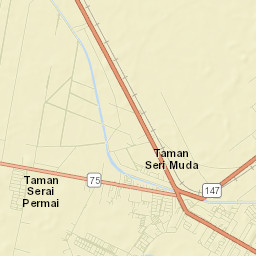 Bagan Serai Street Map