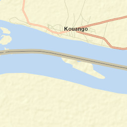 Kouango Street Map