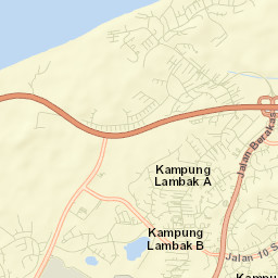 Berakas A Street Map