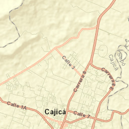 Cajicá Street Map
