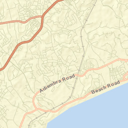 Sekondi-Takoradi Street Map