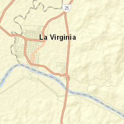 La Virginia Street Map