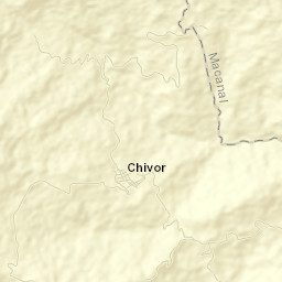 Chivor Street Map
