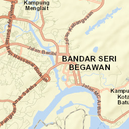 Bandar Seri Begawan Street Map