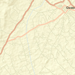 Guasca Street Map