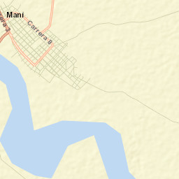 Maní Street Map