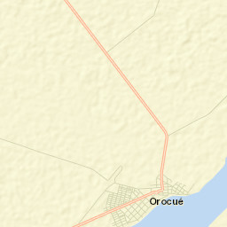 Orocué Street Map
