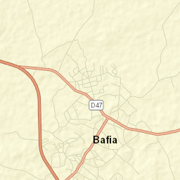 Bafia Street Map