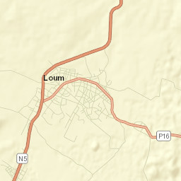 Loum Street Map