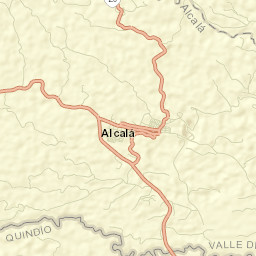 Alcalá Street Map
