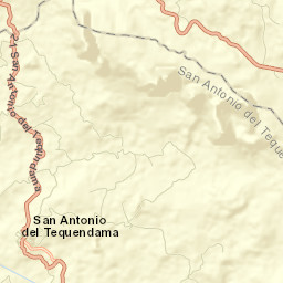 San Antonio del Tequendama Street Map