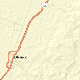 Obando Street Map