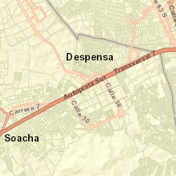 Soacha Street Map