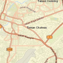 Ipoh Street Map