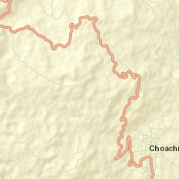 Choachí Street Map