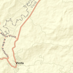 Viotá Street Map