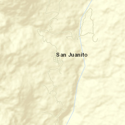 San Juanito Street Map