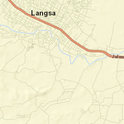 Langsa Street Map