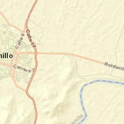 Roldanillo Street Map