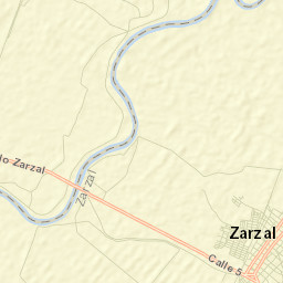 Zarzal Street Map