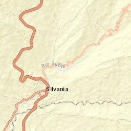 Silvania Street Map