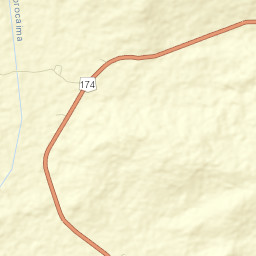 Pacaraima Street Map
