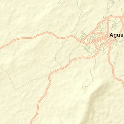 Agua de Dios Street Map
