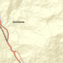 Quetame Street Map
