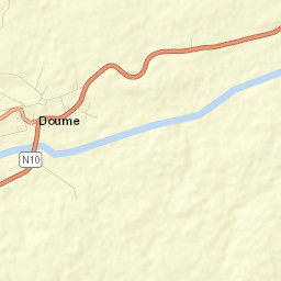Doumé Street Map