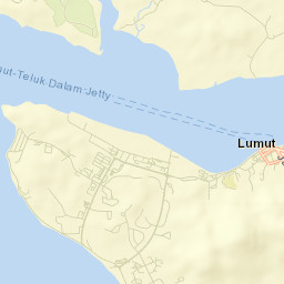 Lumut Street Map