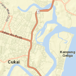 Cukai Street Map