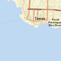 Tawau Street Map