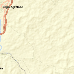 Bugalagrande Street Map