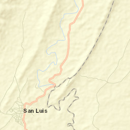 San Luis Street Map