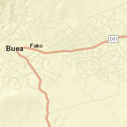 Buea Street Map