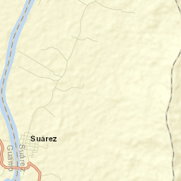 Suárez Street Map