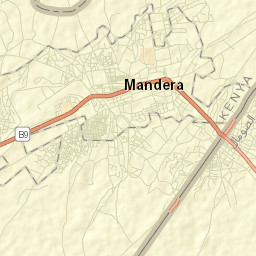Mandera Street Map