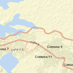 Buenaventura Street Map