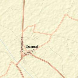 Guamal Street Map