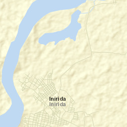 Inírida Street Map