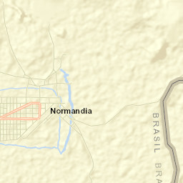 Normandia Street Map