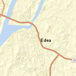 Edéa Street Map