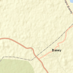 Santiago de Baney Street Map