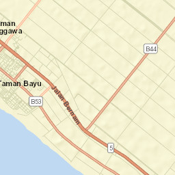 Sungai Besar Street Map