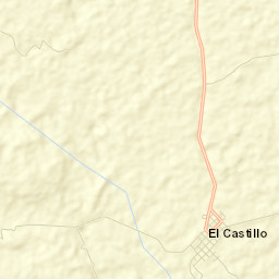 El Castillo Street Map