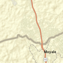 Moyale Street Map